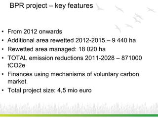 Peatland rewetting for carbon credits – Experience from Belarus | PDF