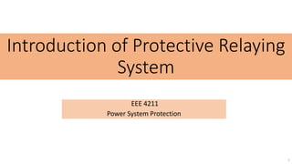 Introduction of Protective Relaying System.pdf