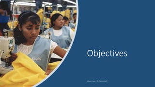 Objectives
 