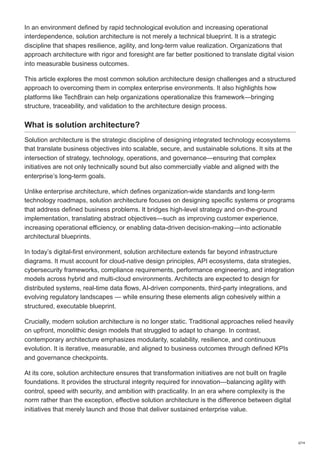AI-Assisted Technical Architecture Blueprint for Modern Systems | PDF