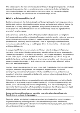 zbrain.ai-Common solution architecture design challenges.pdf
