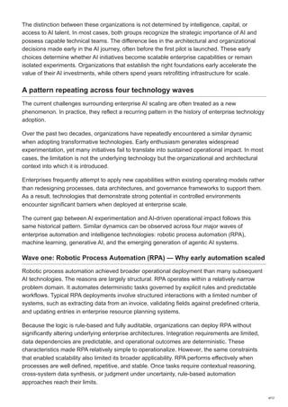 Why Most Enterprise AI Pilots Fail to Scale and How to Fix It | PDF