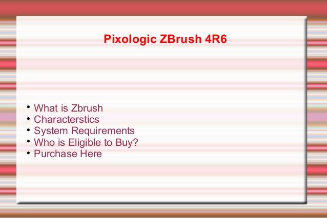 Buy OEM Pixologic ZBrush 4R6