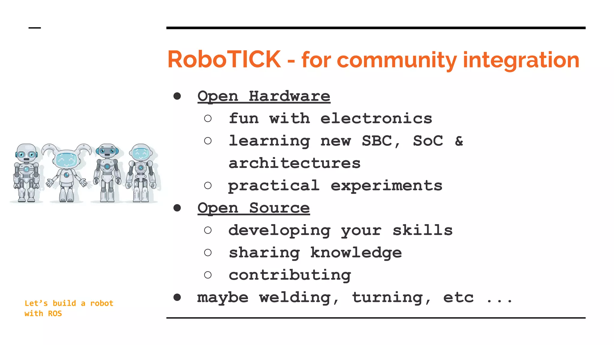Let's build a robot with ROS - Internet of Things, Hardware & Robotics ...