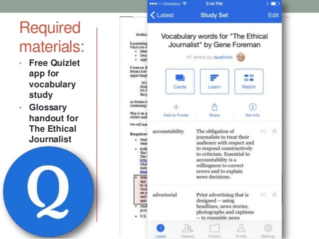 Syllabus Review Jnl 2105 Journalism Ethics Professor