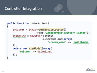 Controller Integration




35
 