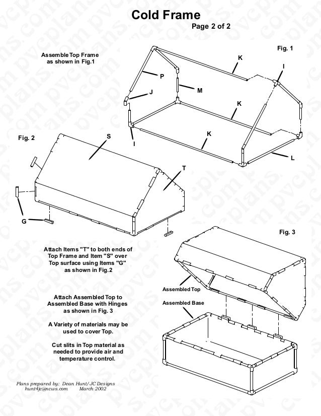 Cold Frame Building Plans with PVC for Winter Gardening