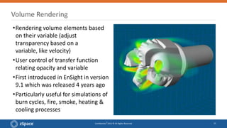Ensight Volume Rendering Post Processing and 3D Stereo Visualization of CAE & Multi-Physics Data ...