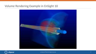 Ensight Volume Rendering Post Processing and 3D Stereo Visualization of CAE & Multi-Physics Data ...