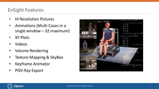 Ensight Volume Rendering Post Processing and 3D Stereo Visualization of CAE & Multi-Physics Data ...