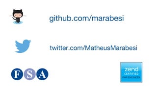 github.com/marabesi
twitter.com/MatheusMarabesi
 