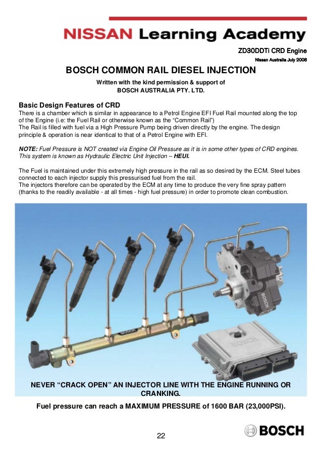 Manual engine ZD30 nissan