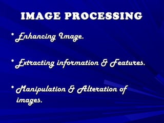 Digital image processing ppt | PPT