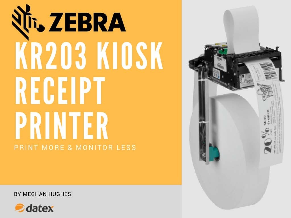 KR203 Zebra Kiosk Receipt Printer