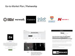 Go-to-Market Plan / Partnership
 
