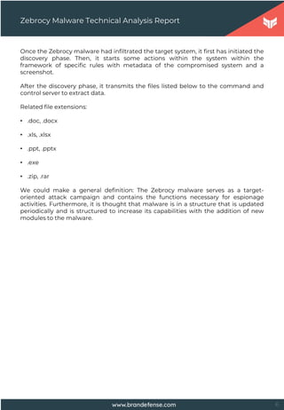 Zebrocy Malware Technical Analysis Report | PDF
