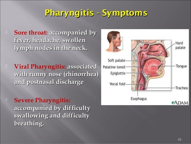 coughing when throat deep Pain in