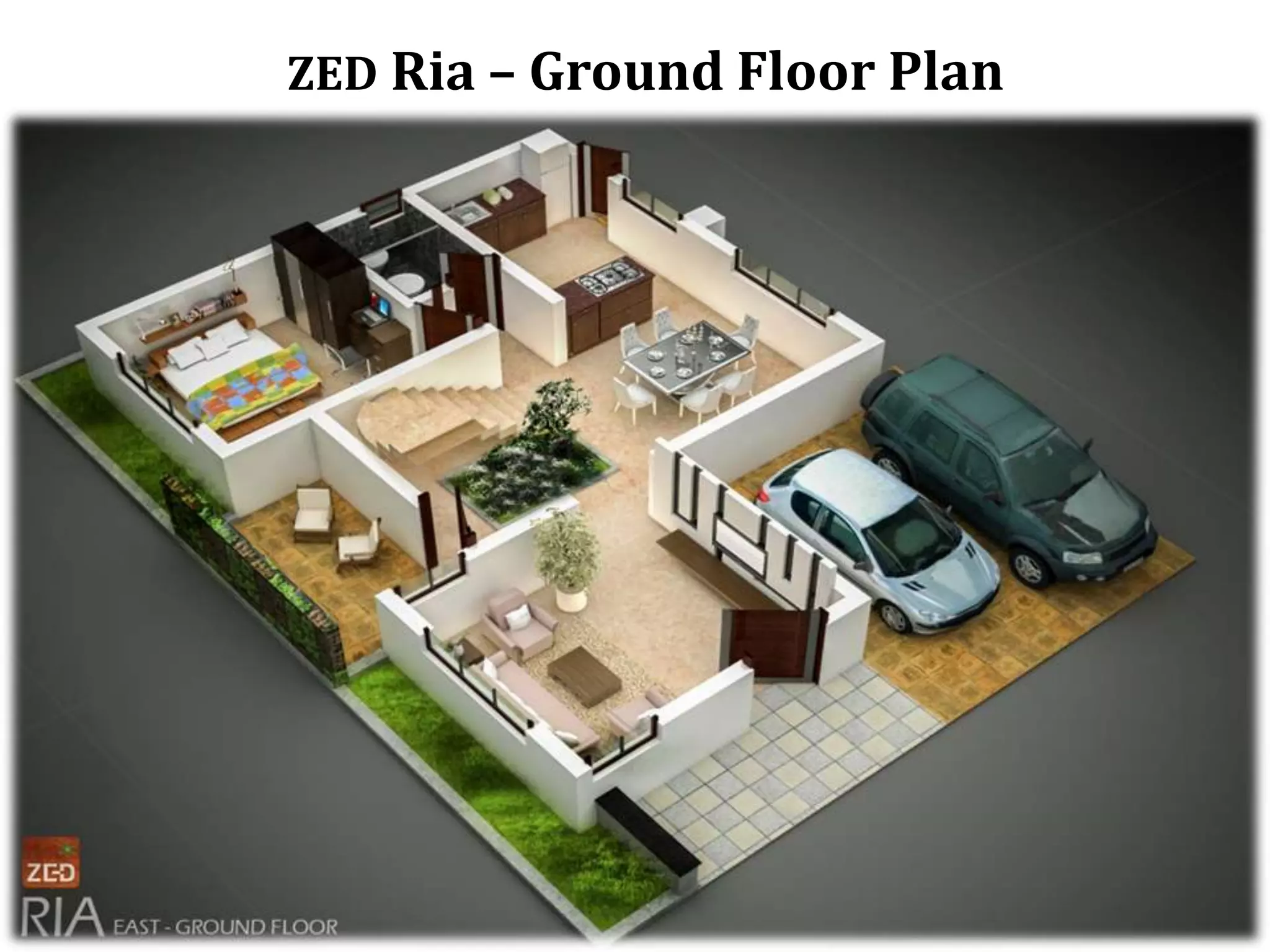 ZED Ria – Ground Floor Plan

 