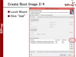 ©SIProp Project, 2006-2008 21
Create Boot Image 2/4
Lunch Wizard
Click “Add”
 