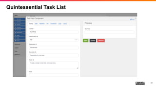41
Quintessential Task List
 
