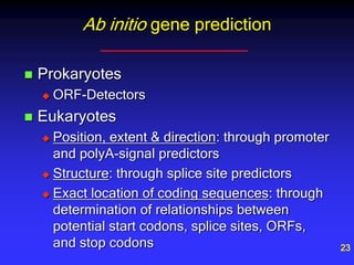 Lecture bioinformatics Part2.next generation | PPT