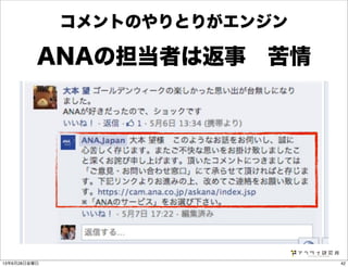 ANAの担当者は返事 苦情
コメントのやりとりがエンジン
4213年6月28日金曜日
 