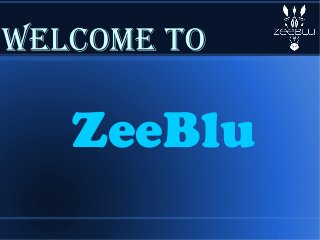 Welcome To
ZeeBlu
 