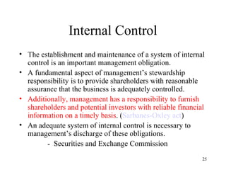 Key Important Internal Control Technology Auditing, Assurance, Internal Control | PPT