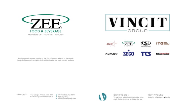 Zee Company Food & Beverage Services | PDF | Food Industry | Industries