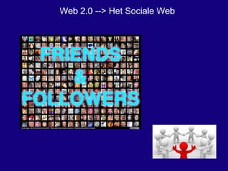 Web 2.0 --> Het Sociale Web 