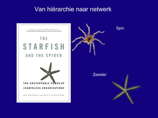 Zeester Spin Van hiërarchie naar netwerk 