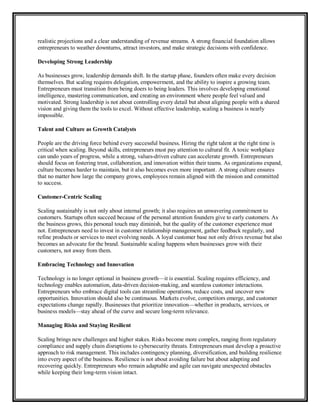 Zeeshan and Salma Karina Hayat - Beyond the Startup Phase - Lessons ...