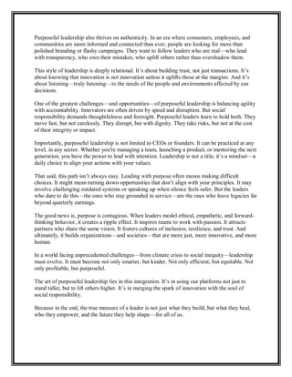 Zeeshan and Salma Karina Hayat - The Art of Purposeful Leadership ...