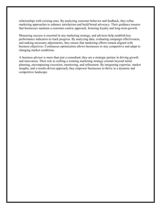 Zeeshan Hayat - The Role of a Business Advisor in Crafting a Winning ...