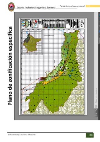 Escuela Profesional Ingenieria Sanitaria
118
Planeamiento urbano y regional
Zonificación Ecológica y Económica de Yarabamba
118
 