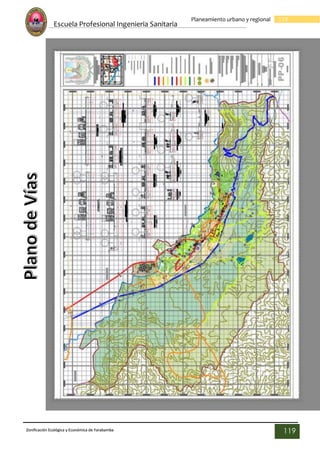 Escuela Profesional Ingenieria Sanitaria
119
Planeamiento urbano y regional
Zonificación Ecológica y Económica de Yarabamba
119
 