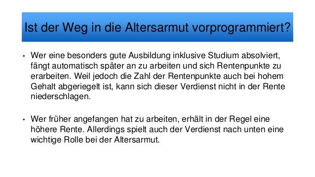 Die Zeitbombe In Ihrem Rentenbescheid