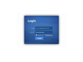 Ein klassischer Fall sind Logins. Ich
weiß nicht, wie es Ihnen geht, aber
für mich hat es sich mittlerweile
ausgezahlt, diesen Bereich zu
automatisieren.
 