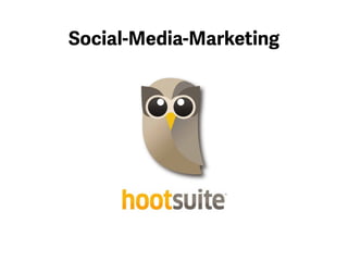 Wer auf Social-Media-Kanälen
kommuniziert, kann auch hier
automatisierte Einträge erstellen.
Dazu dient zum Beispiel Hootsuite.
 