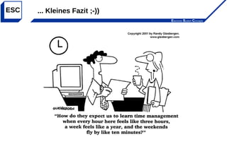 Electronic System Concepts
ESC ... Kleines Fazit ;-))
 