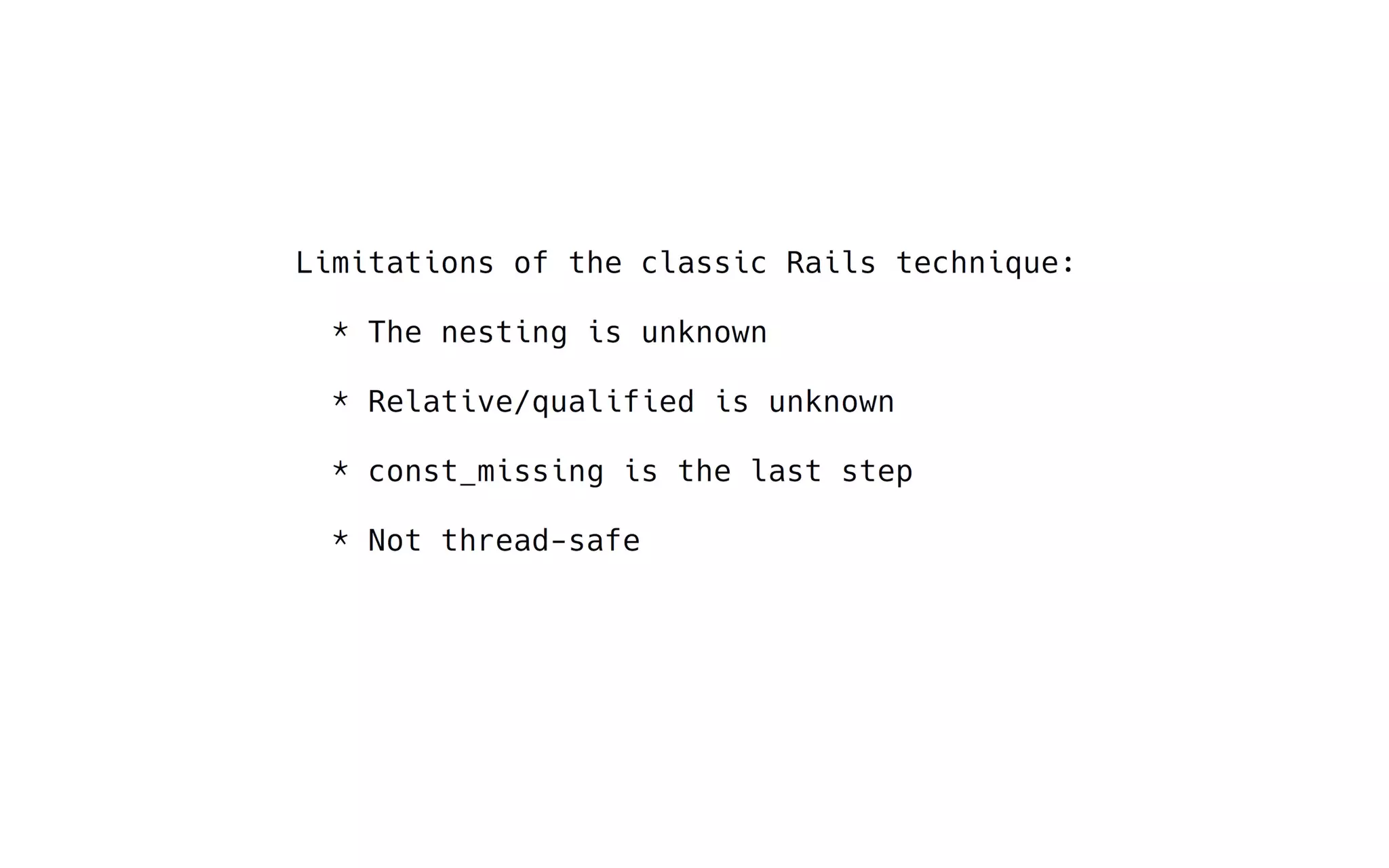 Zeitwerk: a new code loader | PDF