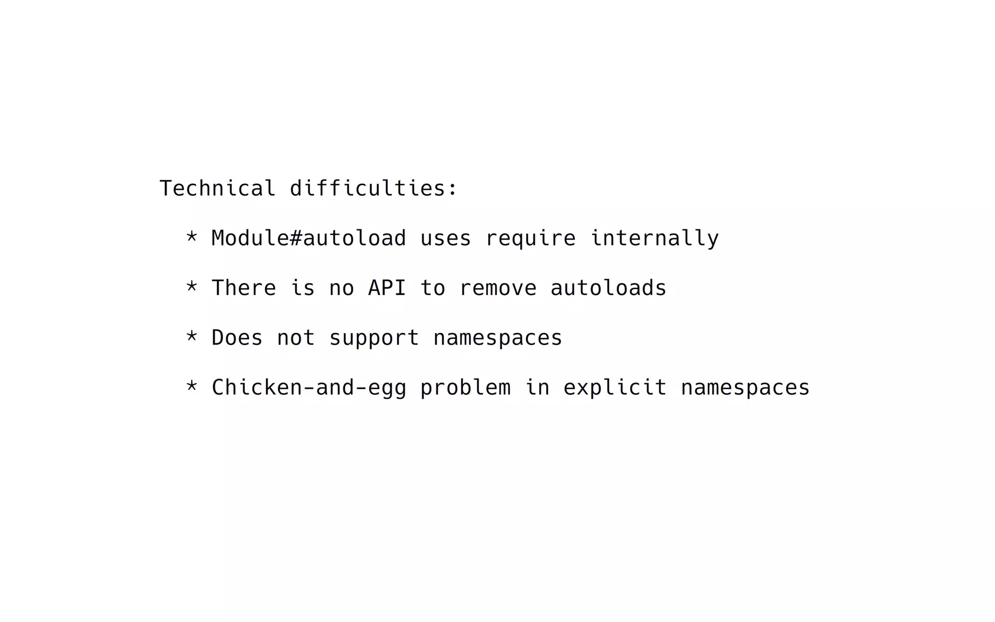 Zeitwerk: a new code loader | PDF