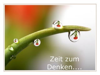 Zeit zum Denken.... 