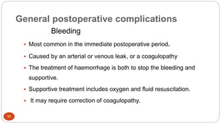 Perioperative & post operative Care | PPTX