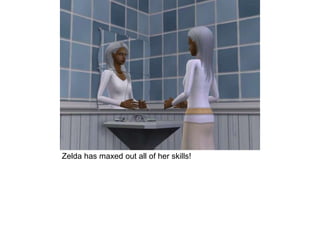 Zelda has maxed out all of her skills!
 