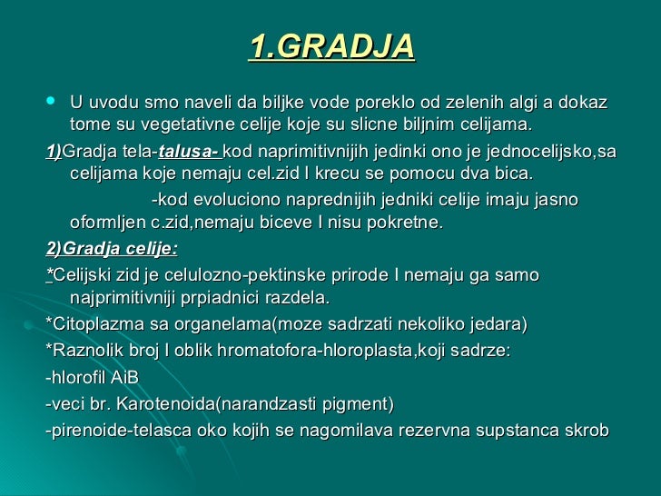 Zelene alge