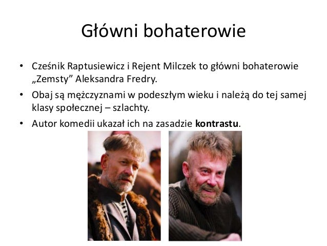 Cytaty Z Zemsty O Rejencie