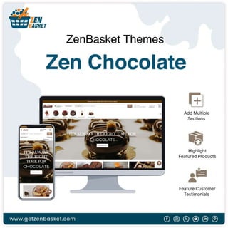 ZenBasket Theme-Zen Chocolate