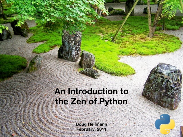 An Introduction to the Zen of Python | PPT