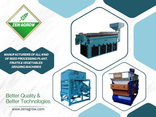 Better Quality &
Better Technologies
www.zenagrow.com
 